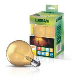 763626163  Value Vintage LED Globe 80mm E27 8W 2200K 806lm